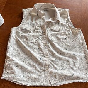 Eddie Bauer Mountain Ripstop sleeveless shirt